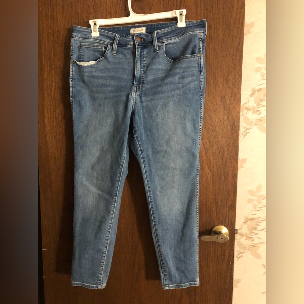Madewell Daytripper 10 light Blue Skinny k Jeans 18w Plus
